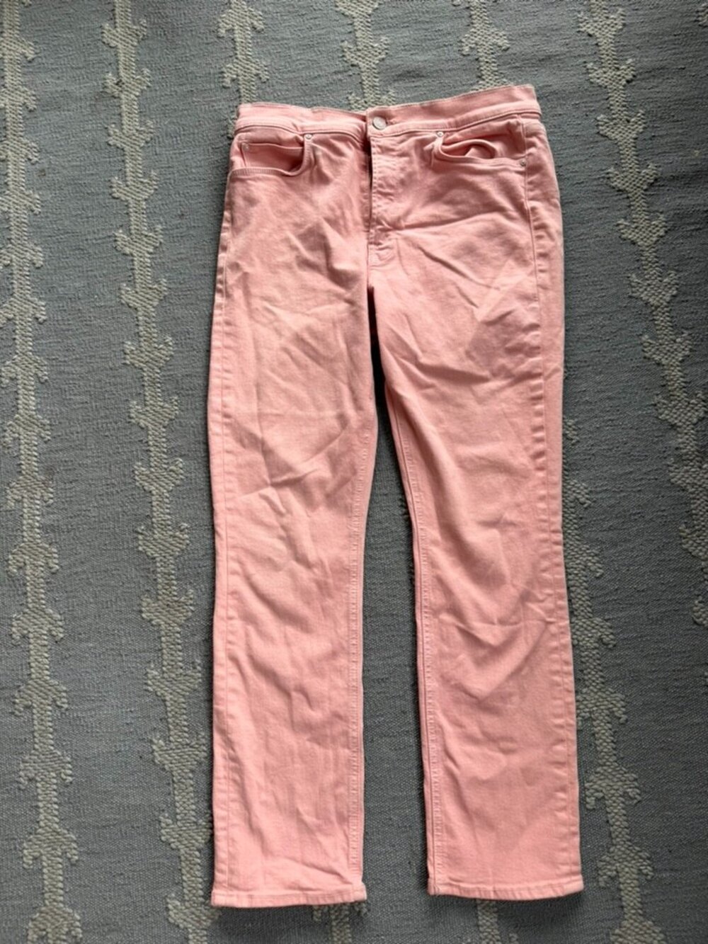 Mother denim pink mid rise dazzler jean - 30